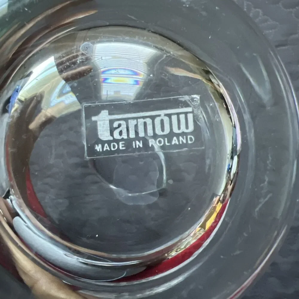 Tarnów Glassworks vintage mid